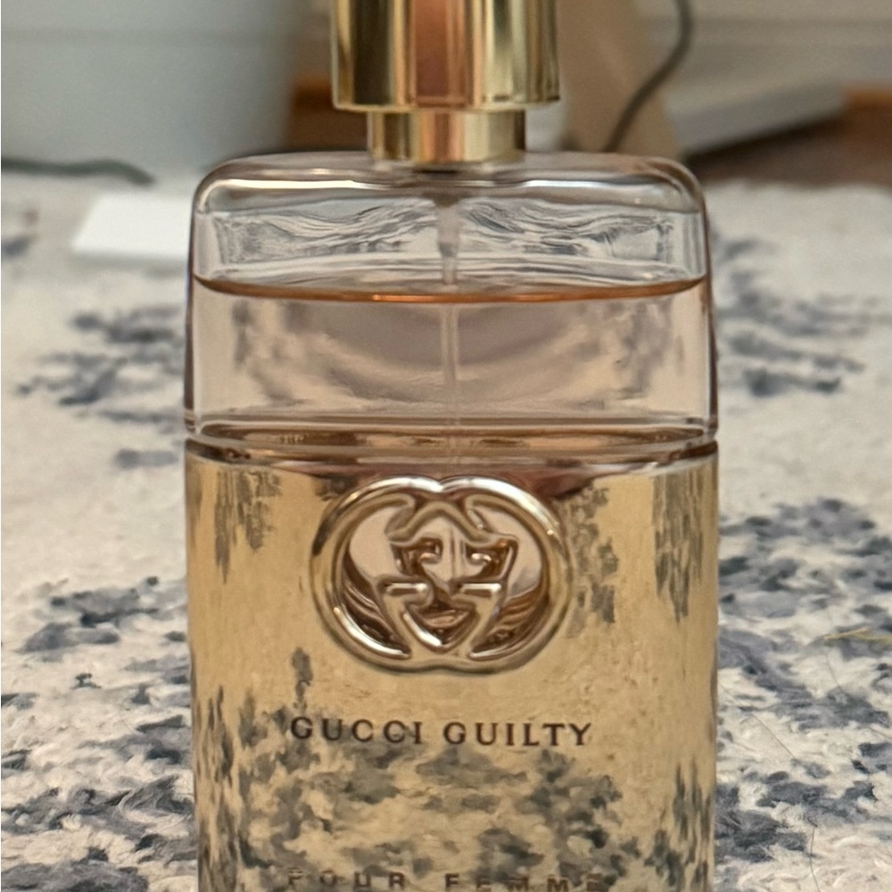 Gucci Guilty Gold Perfume Bottle